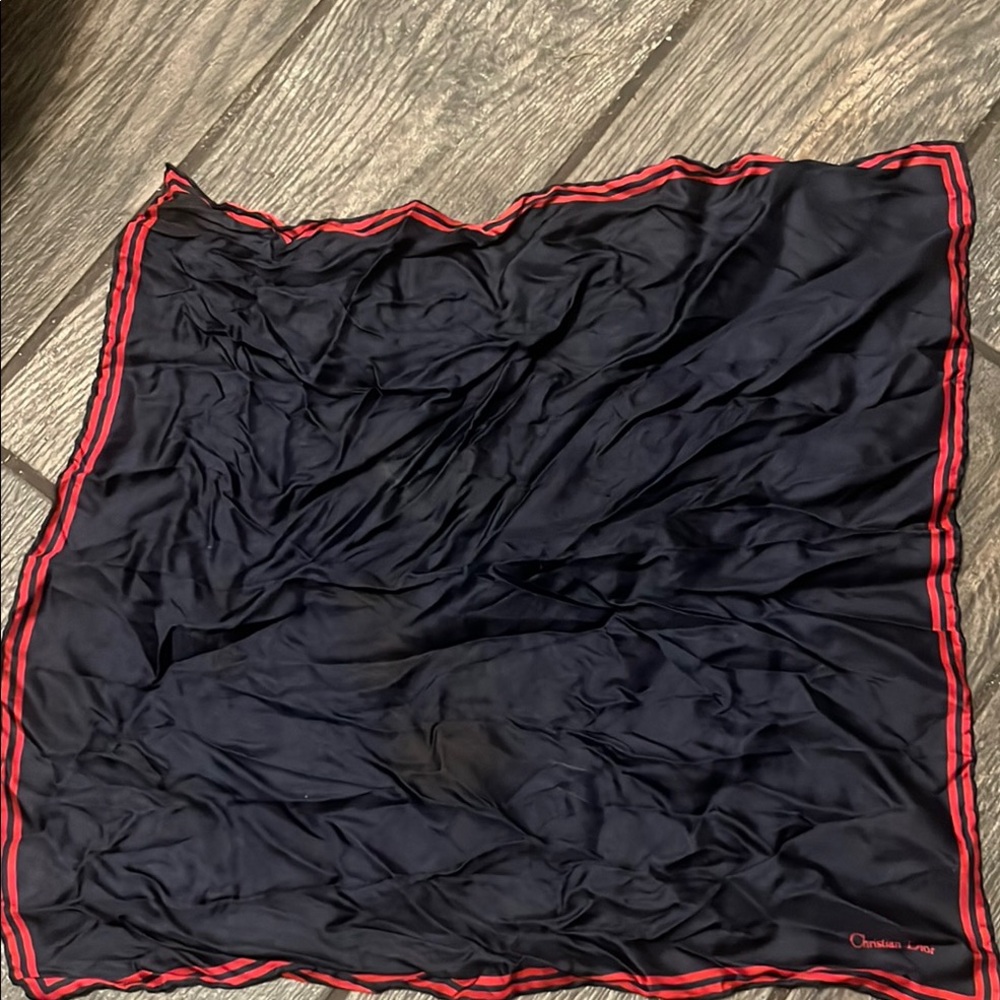 Christian Dior vintage silk scarf
